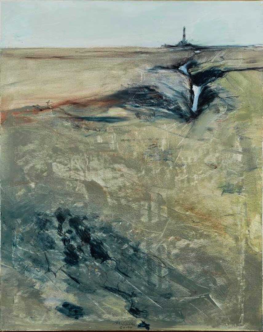 Salzwiesen | Öl auf Leinwand | 80 x 100 cm