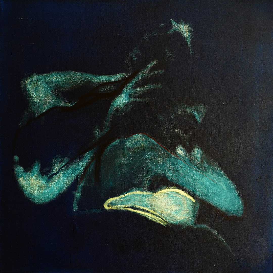 Sehnsuchtsvoll | Öl auf Leinwand | 80 x 80 cm