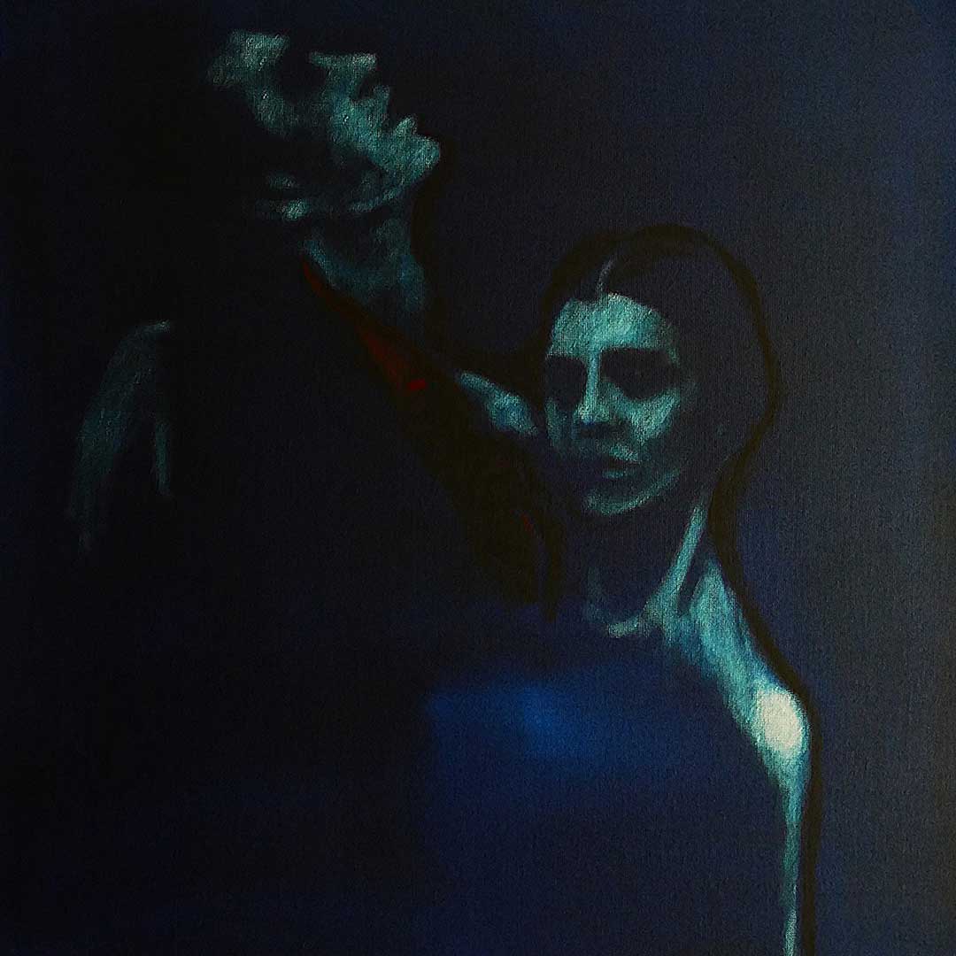 Hoffnungsvoll | Öl auf Leinwand | 80 x 80 cm