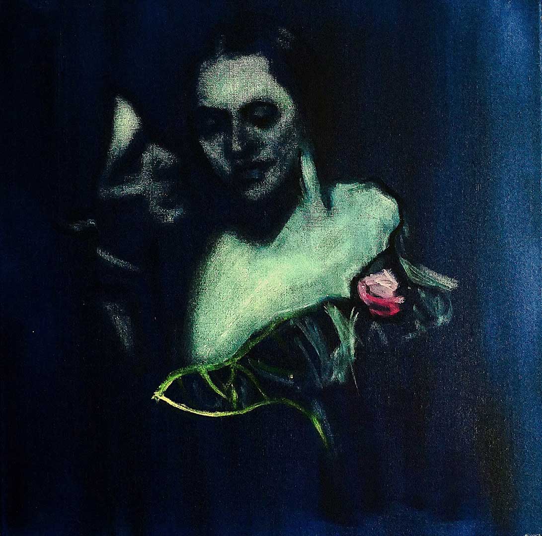 Begehren | Öl auf Leinwand | 80 x 80 cm