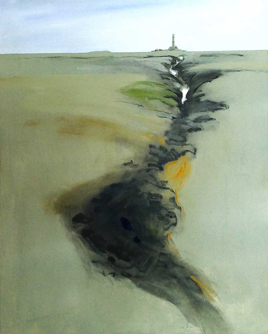 Salzwiesen | Öl-auf-Leinwand | 80 x 100 cm